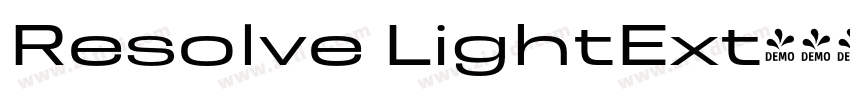 Resolve LightExt字体转换